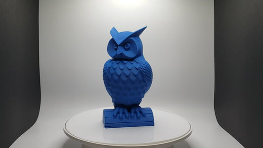 Owl Statue - Scale Model - Office Accessory